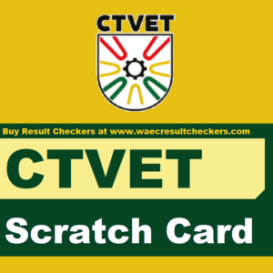 CTVET Results Checker Scratch Card