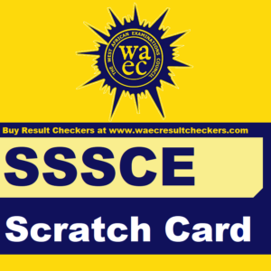 SSCE Results Checker Scratch Card